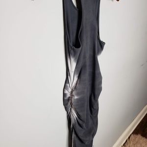 michael stars flame wash midi dress